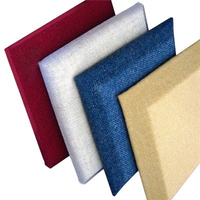 Sound Insulation Foam Acoustical Panel Noise Absorbing Fabric Wall Panels